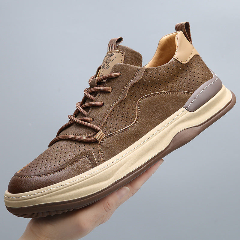 Carlo Italiana Leather Sneakers