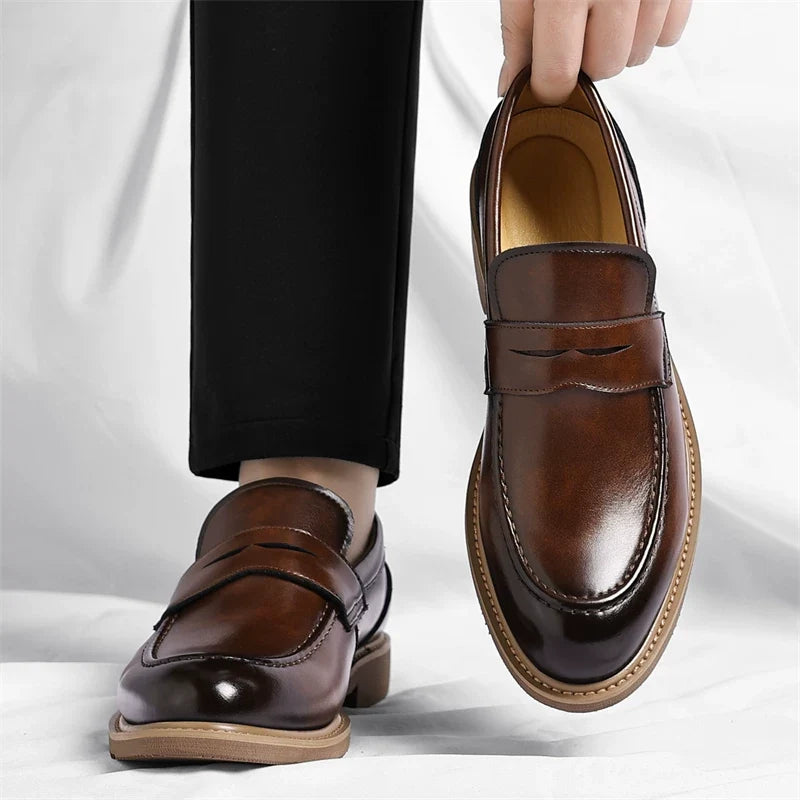 Vento Italian Penny Loafers