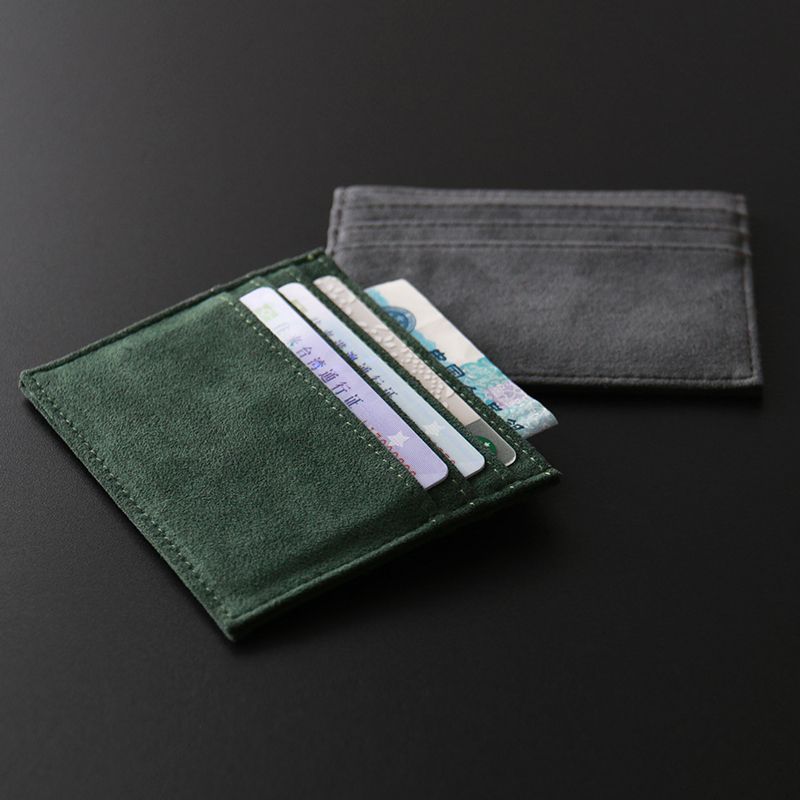 Cavallo Italian Alcantara Wallet