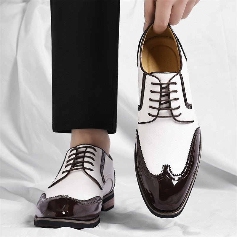 Mayfair Leather Brogue Dress Shoes