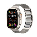 Titanium Braided Stainless Steel Apple Watch Band