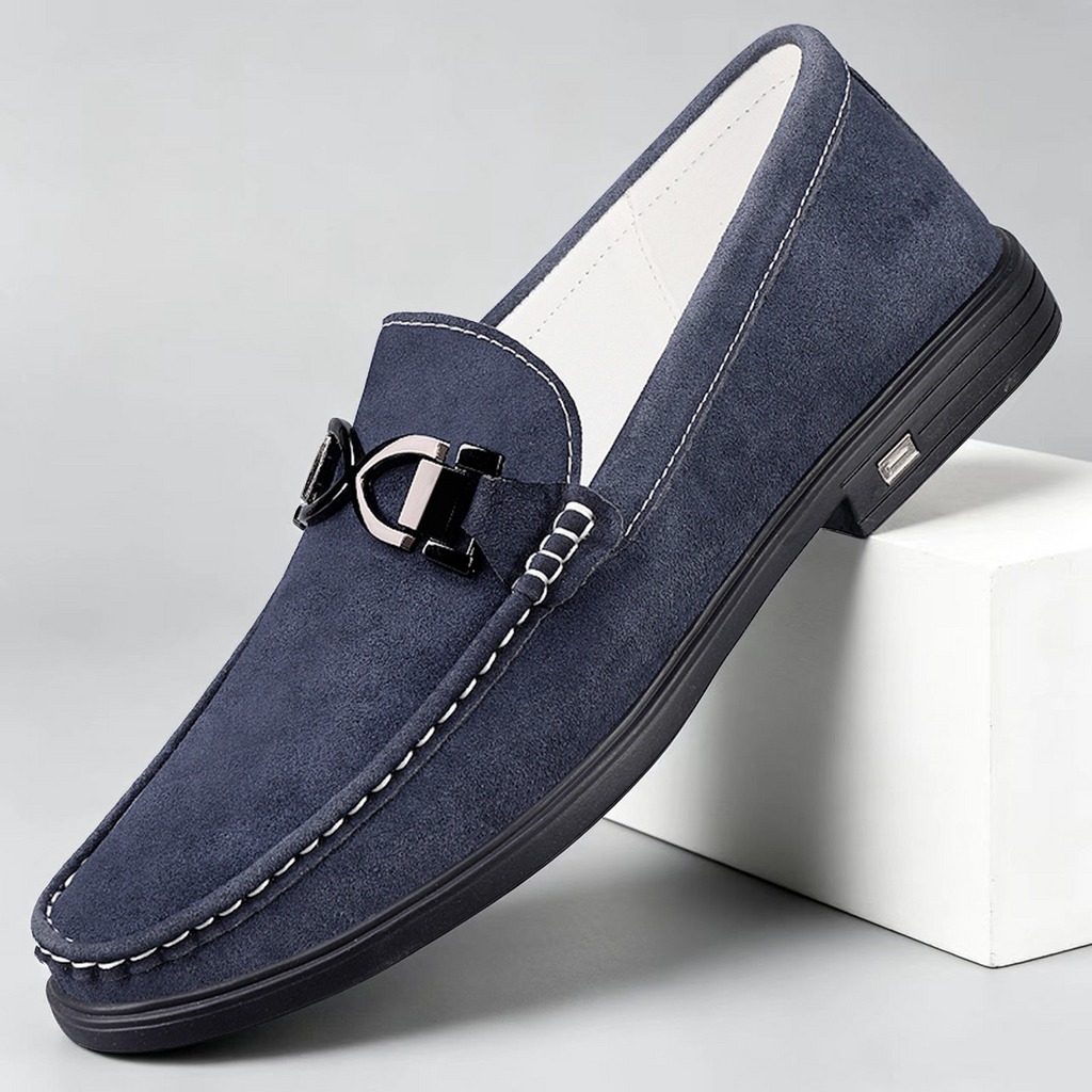 Pelle Italiana Suede Loafers