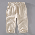 Kyoto Linen Cropped Pants