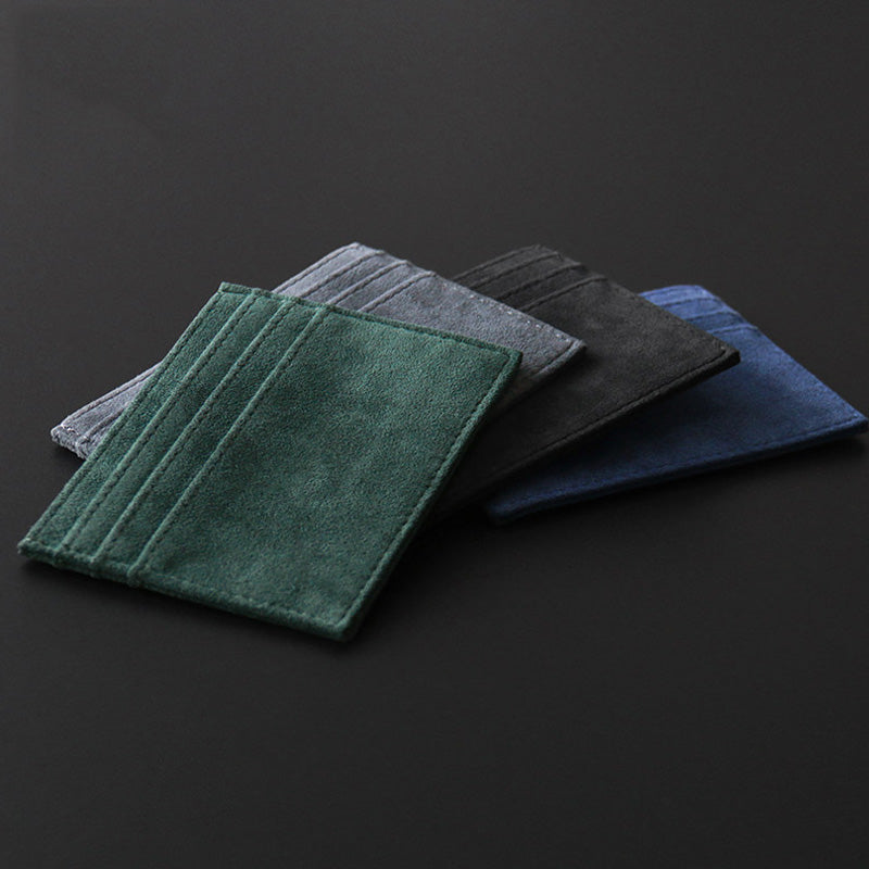 Cavallo Italian Alcantara Wallet