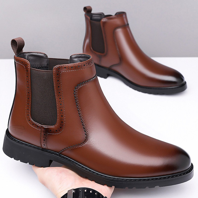 Durham Leather Chelsea Boots