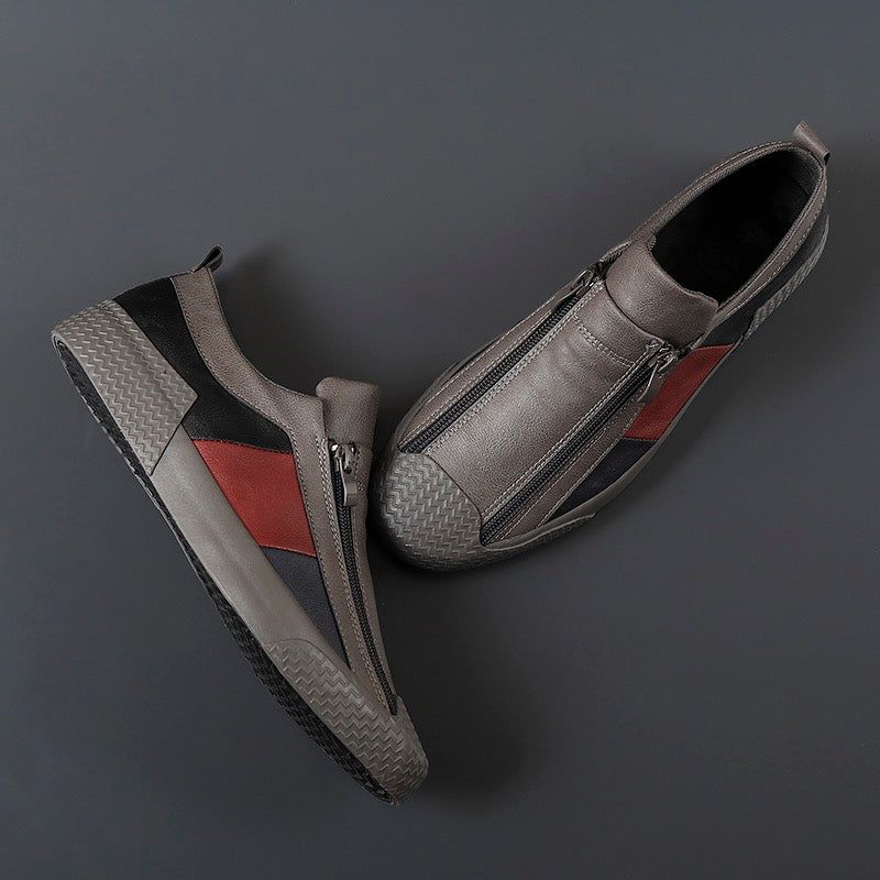 Pierre Monet Leather Sneakers
