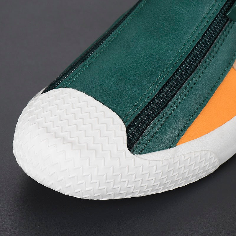 Pierre Monet Leather Sneakers