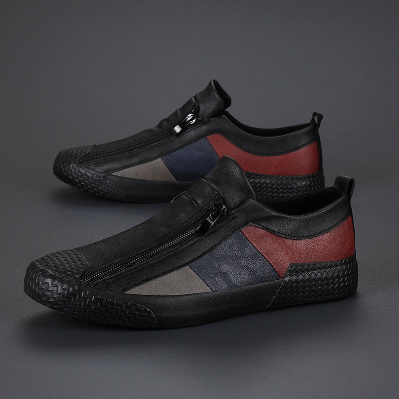 Pierre Monet Leather Sneakers