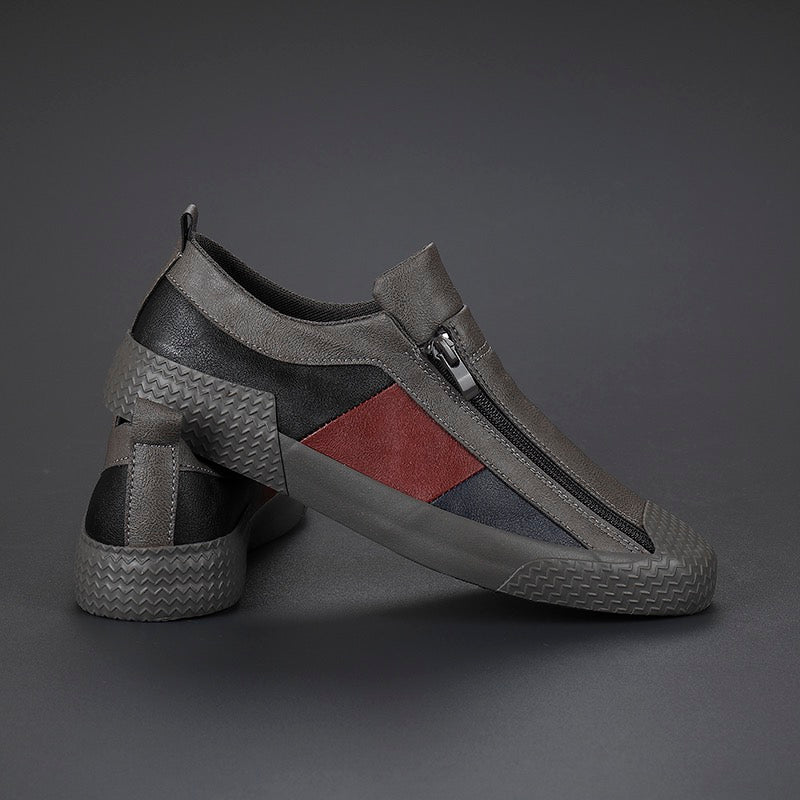 Pierre Monet Leather Sneakers
