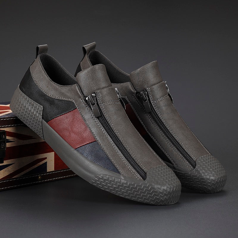 Pierre Monet Leather Sneakers