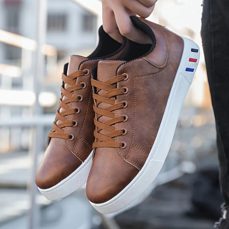 Pelle Leather Sneakers