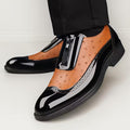 Oxford Ostrich Leather Shoes