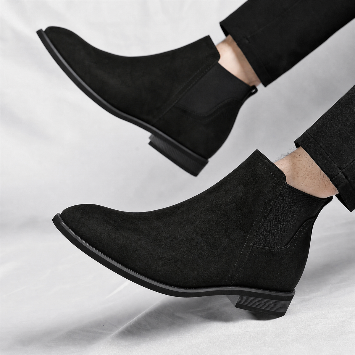 Cristiano Suede Chelsea Boots