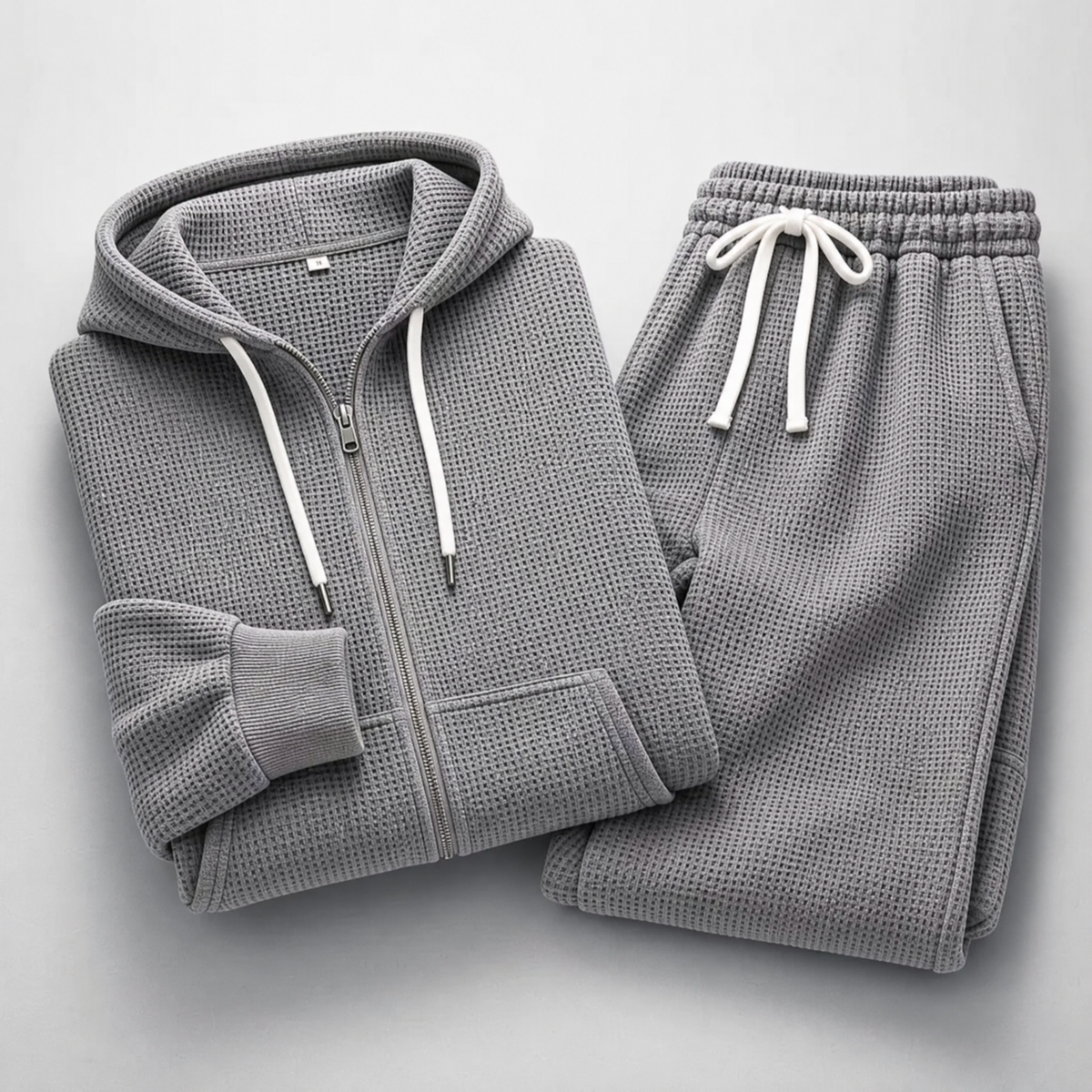 Jacob Waffle-Knit Set