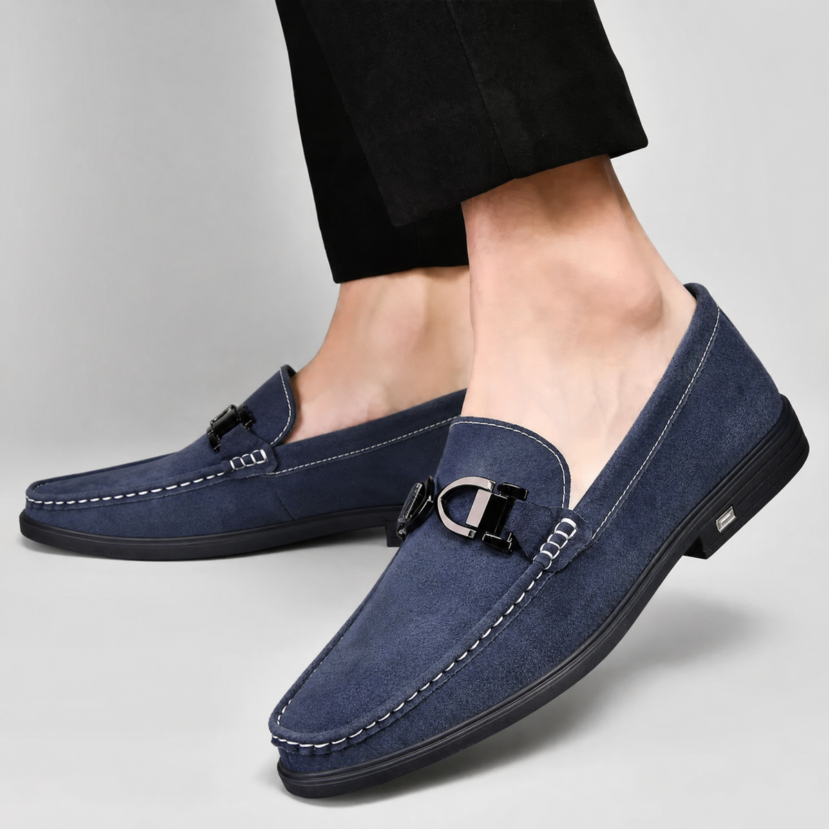 Pelle Italiana Suede Loafers