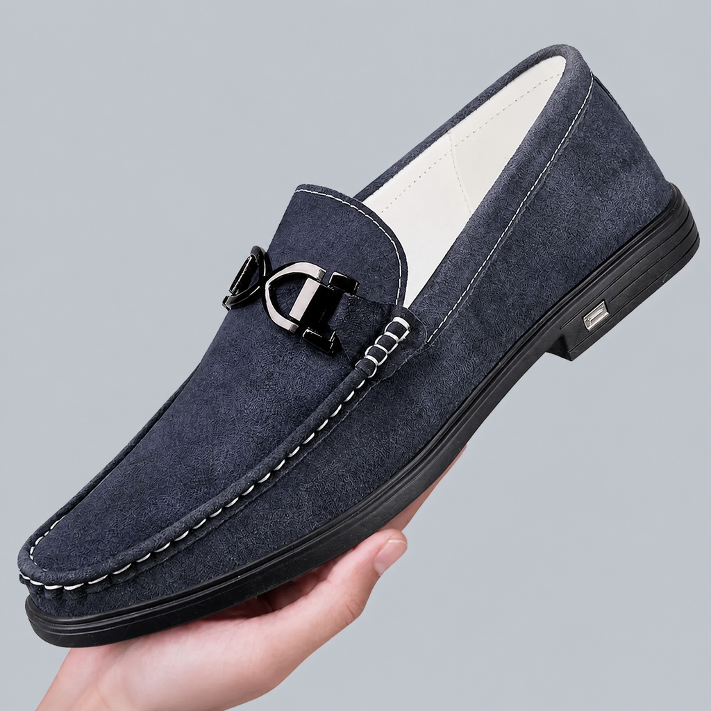 Pelle Italiana Suede Loafers